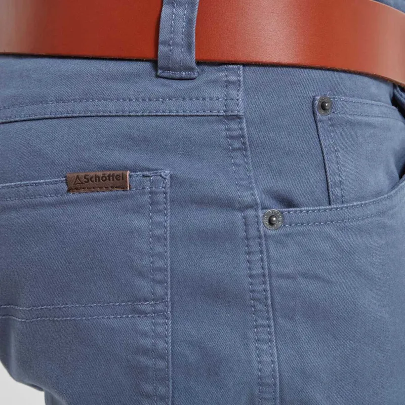 Schoffel Canterbury 5 Pocket Jean Slate Blue-3